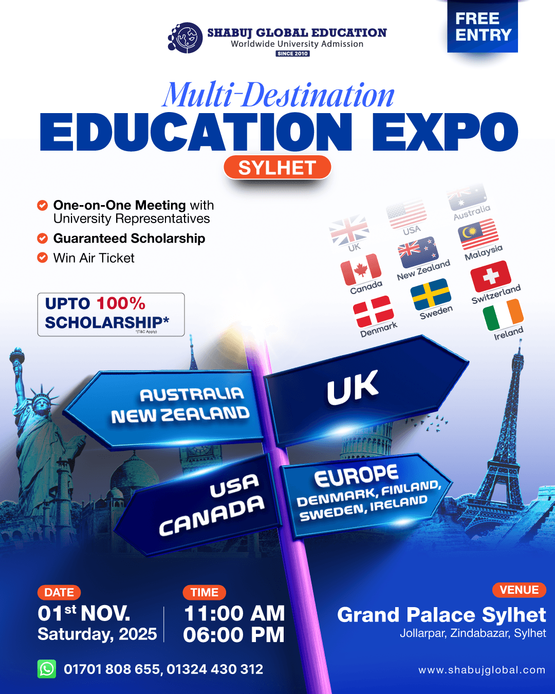 Multi-Destination Education Expo 2025 – Sylhet