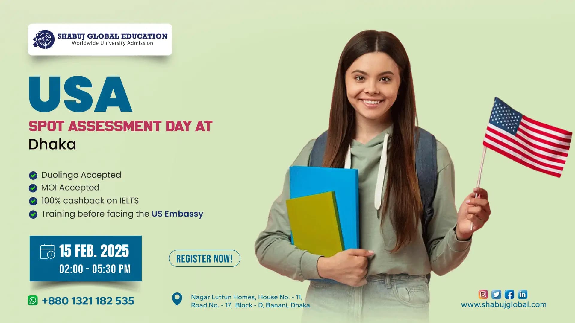 USA Spot Assessment Day - Dhaka