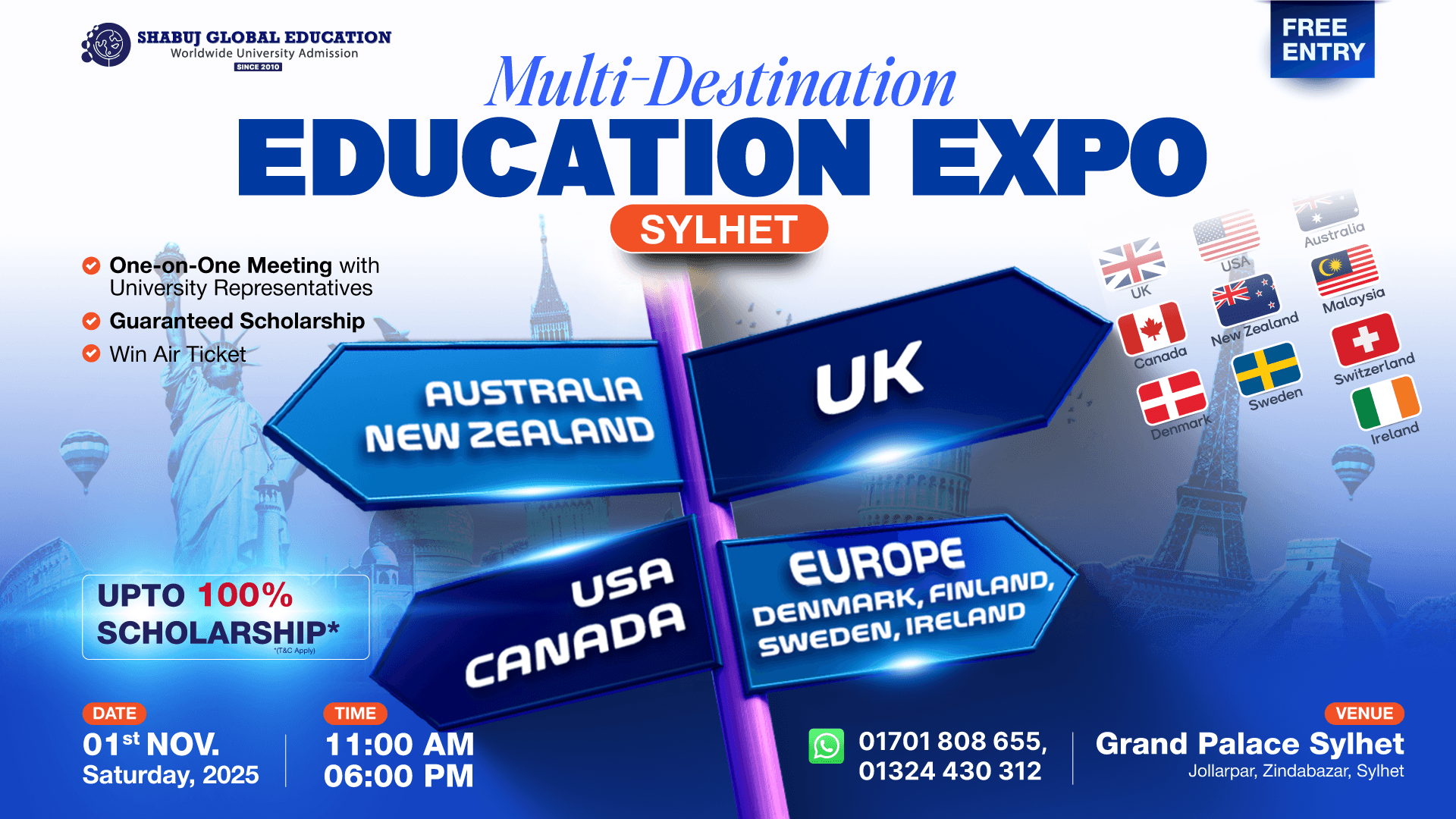Multi-Destination Education Expo 2025 – Sylhet