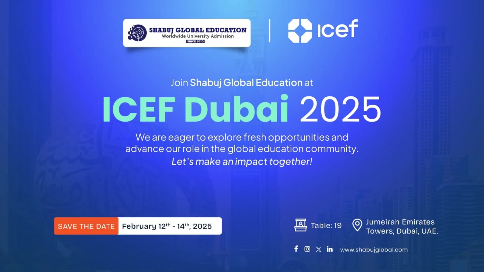 ICEF Dubai 2025