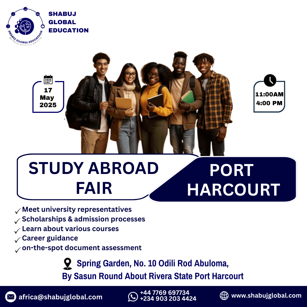 Port Harcourt Study Abroad Fair – Explore Global Education!