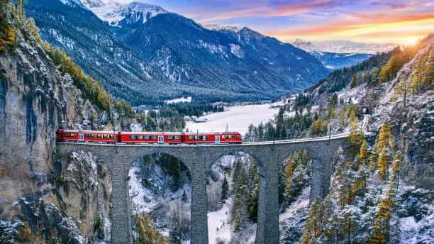 Iconic view of Switzerland