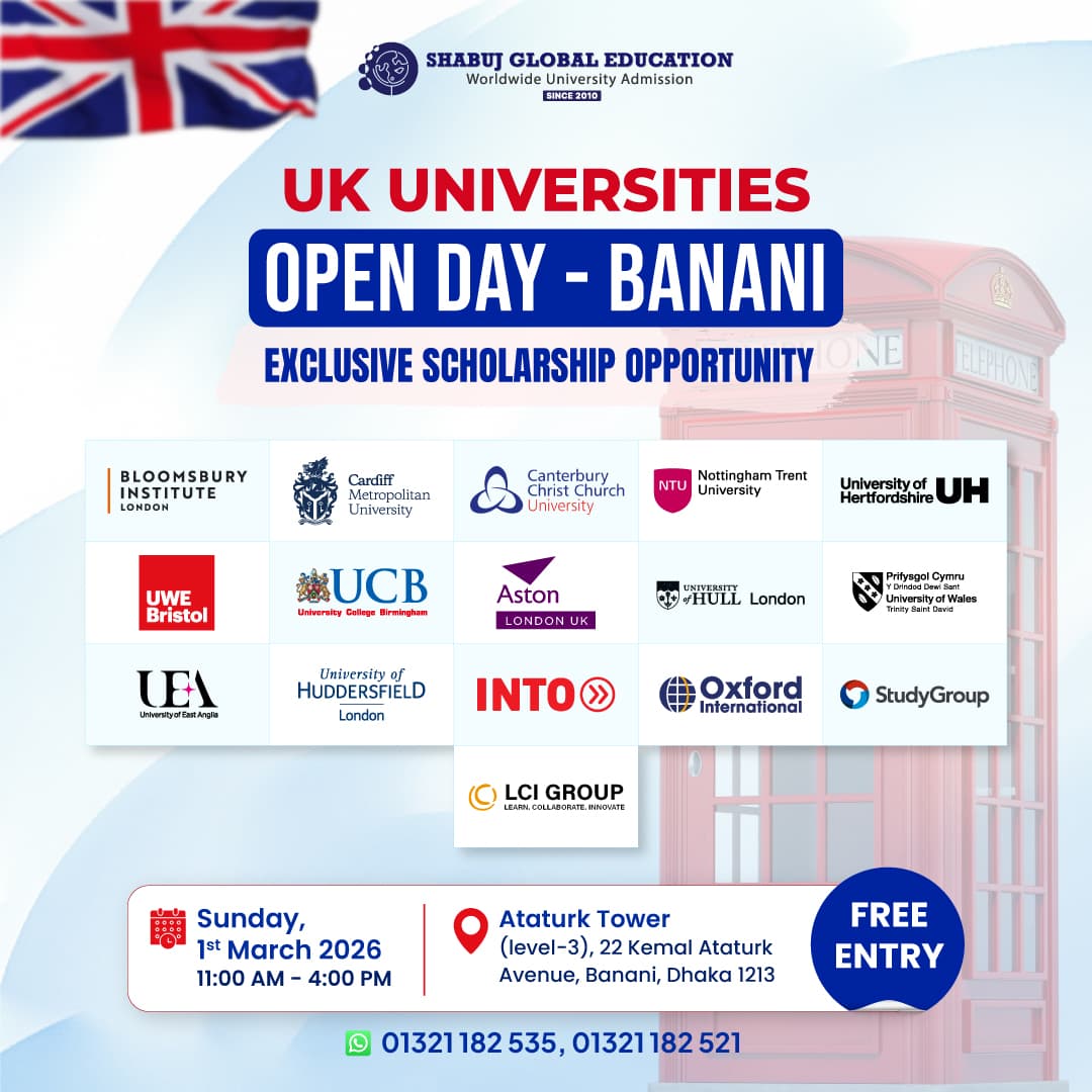 UK Universities Open Day – Banani 2026