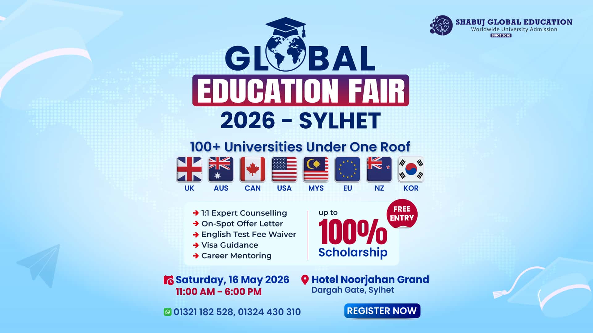 Global Education Fair 2026 - Sylhet